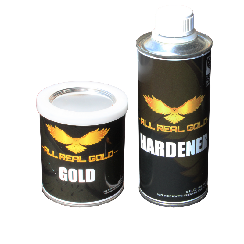 Gold Quart Hardener Pint Combo