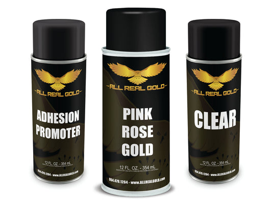Small Pink Rose Gold Aerosol Combo/Sample Combo