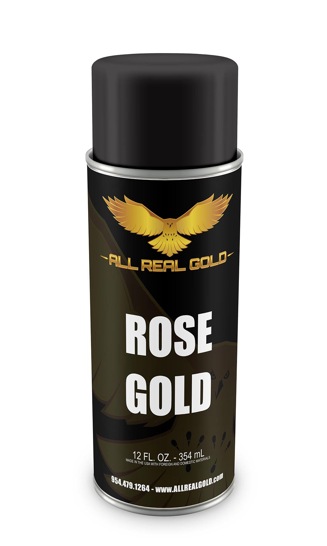 Rose Gold Aerosol 12oz Spray Can